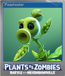 Series 1 - Card 4 of 9 - Peashooter