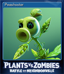 Series 1 - Card 4 of 9 - Peashooter