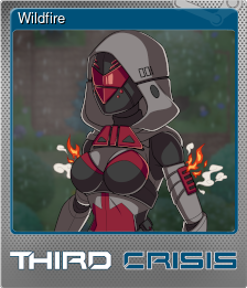 Series 1 - Card 6 of 6 - Wildfire