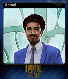 Series 1 - Card 2 of 6 - Ahmal