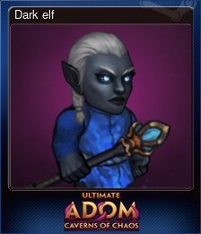 Series 1 - Card 1 of 5 - Dark elf