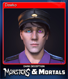 Series 1 - Card 8 of 8 - Dawko