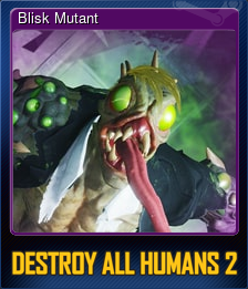 Series 1 - Card 2 of 9 - Blisk Mutant