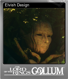 Series 1 - Card 6 of 9 - Elvish Design