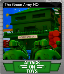Series 1 - Card 1 of 7 - The Green Army HQ