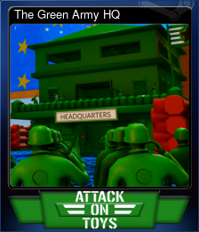 Series 1 - Card 1 of 7 - The Green Army HQ