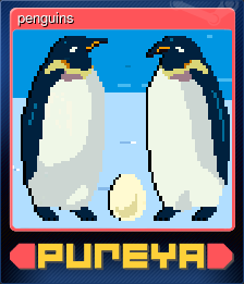 Series 1 - Card 6 of 6 - penguins