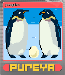 Series 1 - Card 6 of 6 - penguins