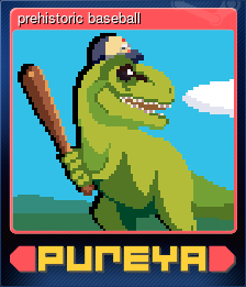 Series 1 - Card 5 of 6 - prehistoric baseball