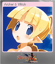 Series 1 - Card 1 of 8 - Archer & Witch