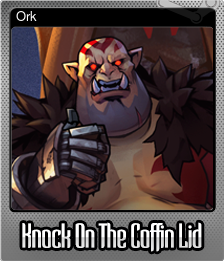 Series 1 - Card 9 of 12 - Ork