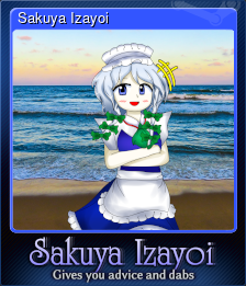 Series 1 - Card 1 of 5 - Sakuya Izayoi