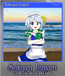 Series 1 - Card 1 of 5 - Sakuya Izayoi