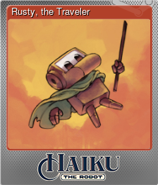 Series 1 - Card 5 of 5 - Rusty, the Traveler