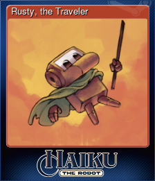 Series 1 - Card 5 of 5 - Rusty, the Traveler