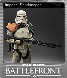 Series 1 - Card 7 of 14 - Imperial Sandtrooper