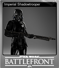 Series 1 - Card 4 of 14 - Imperial Shadowtrooper