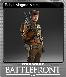 Series 1 - Card 11 of 14 - Rebel Magma Male