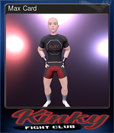 Series 1 - Card 2 of 7 - Max Card