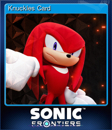 Series 1 - Card 3 of 9 - Knuckles Card