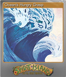 Series 1 - Card 4 of 10 - Ocean's Hungry Grasp