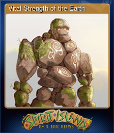 Series 1 - Card 10 of 10 - Vital Strength of the Earth
