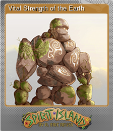 Series 1 - Card 10 of 10 - Vital Strength of the Earth