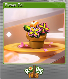Series 1 - Card 5 of 9 - Flower Roll