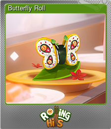 Series 1 - Card 3 of 9 - Butterfly Roll