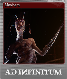 Series 1 - Card 1 of 6 - Mayhem