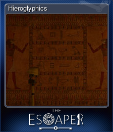 Series 1 - Card 8 of 14 - Hieroglyphics