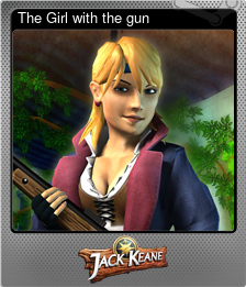 Series 1 - Card 1 of 5 - The Girl with the gun
