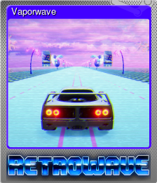 Series 1 - Card 3 of 7 - Vaporwave