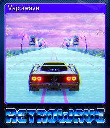 Series 1 - Card 3 of 7 - Vaporwave