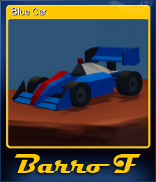 Series 1 - Card 8 of 11 - Blue Car