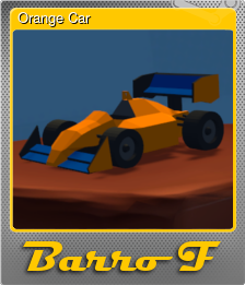 Series 1 - Card 3 of 11 - Orange Car