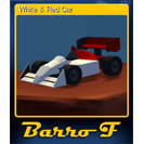 White & Red Car