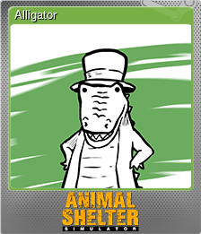 Series 1 - Card 3 of 7 - Alligator