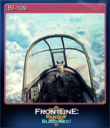Series 1 - Card 4 of 14 - Bf-109