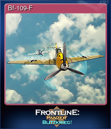 Series 1 - Card 1 of 14 - Bf-109-F