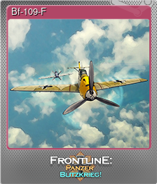 Series 1 - Card 1 of 14 - Bf-109-F