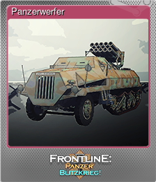 Series 1 - Card 6 of 14 - Panzerwerfer