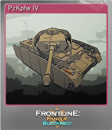 Series 1 - Card 5 of 14 - PzKpfw IV