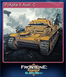 Series 1 - Card 9 of 14 - PzKpfw II Ausf. C