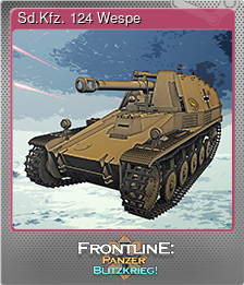 Series 1 - Card 12 of 14 - Sd.Kfz. 124 Wespe