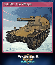 Series 1 - Card 12 of 14 - Sd.Kfz. 124 Wespe