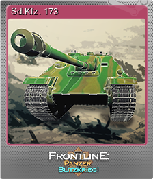 Series 1 - Card 8 of 14 - Sd.Kfz. 173