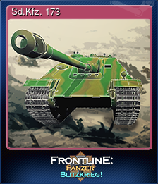 Series 1 - Card 8 of 14 - Sd.Kfz. 173