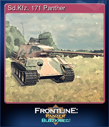 Series 1 - Card 2 of 14 - Sd.Kfz. 171 Panther