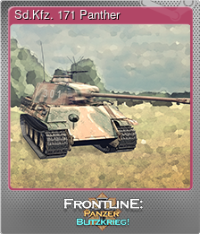 Series 1 - Card 2 of 14 - Sd.Kfz. 171 Panther